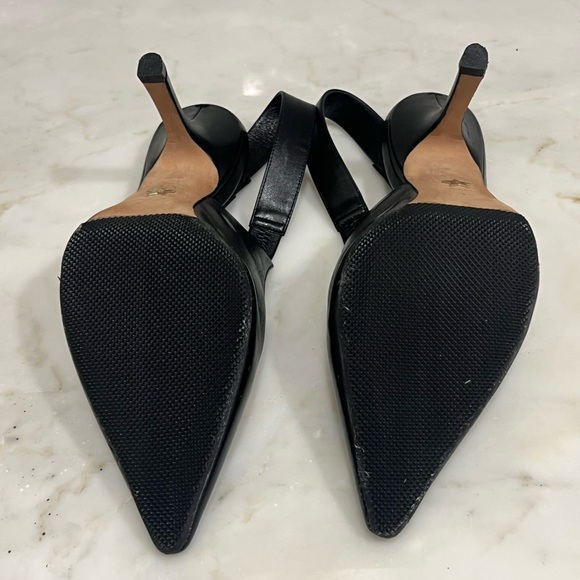 Christian Dior J'Adior Slingback Black Leather Pumps - Picture 10 of 10